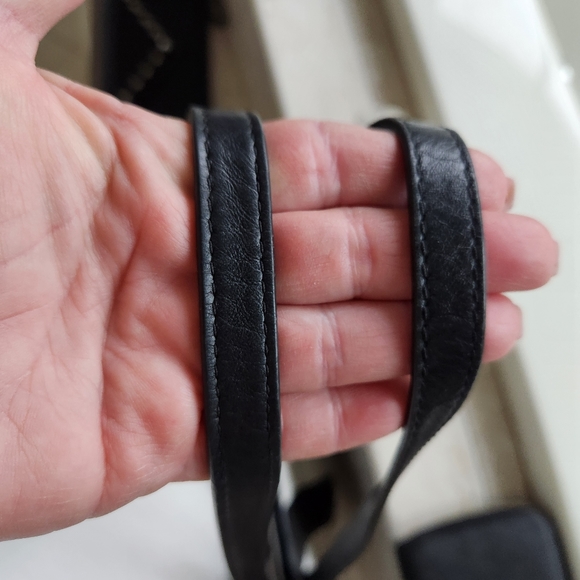 Michael Kors  The Megan Large Striped Leather Tote Bag - Picture 6 of 15